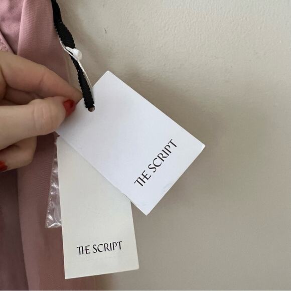 The Script Matilde Ankle Cuff Pants in Rose Pink - Picture 5 of 6